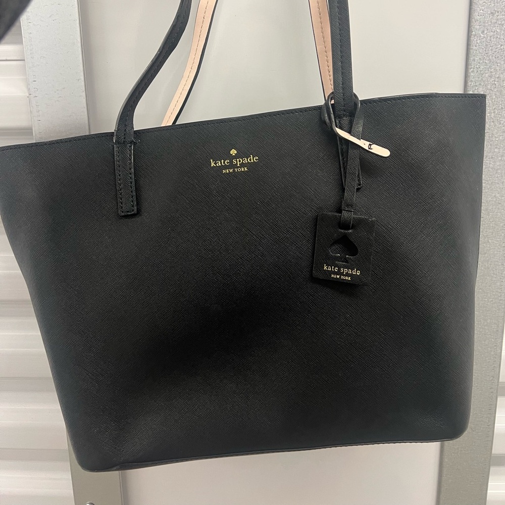 Black Kate Spade Tote Bag